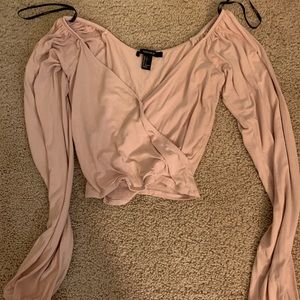 Pink Crop Top